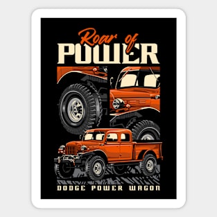 Power Wagon Truck Magnet